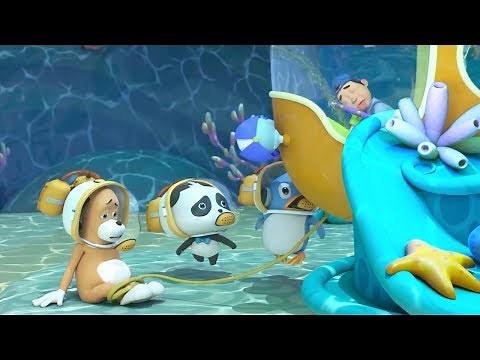 Rescue Mr.Dao's Master | The Submarine is Leaking | Baby Panda's Magical Chinese Character | BabyBus