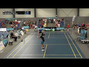 Match point - Mateusz Golas vs Romeo Makboul - MS, SF - EYOF 2022