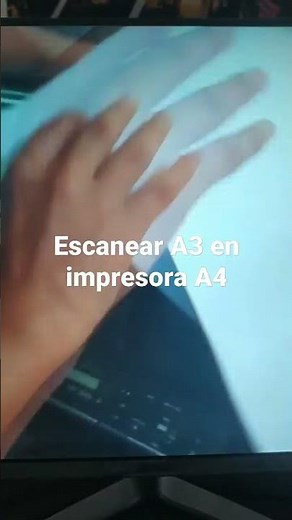 scan A3 on an A4 printer