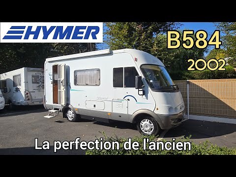 Hymer B584 2002: The vintage masterpiece.