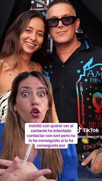 Ivet Playà revela polémica con Alejandro Sanz