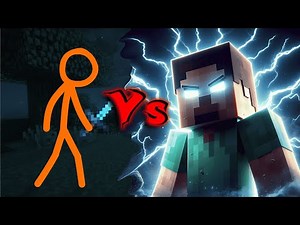 Stickman vs Minecraft | Ultimate #stickman Fighting Game Battle |