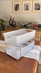 Bathroom organization containers | Stephanie Vargas