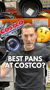 Cooking is TOXIC unless you have the right cookware! If you need help, let’s see what Costco has to offer for non-toxic pans/cookware. Let’s break it down! 🥘 1️⃣ Anodized Aluminum Cookware: Triple layer non-stick = triple layer of forever chemicals. 🚫 Toxic to your body. 2️⃣ Green Pan: This one is anodized but PFAS-free, but if scratched, the aluminum underneath (a neurotoxin) is exposed. 👉 Better, but not the best. If you do use a Green Pan, I recommend using wooden spoons to extend the life