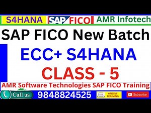 SAP FICO ECC & S4HANA CLASS 5 - SAP FICO Course in Telugu - SAP Tutorial For Beginners in Telugu