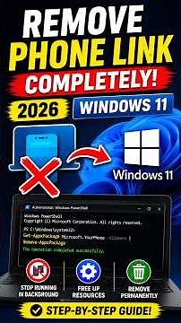 How to Completely Remove Phone Link in Windows 11