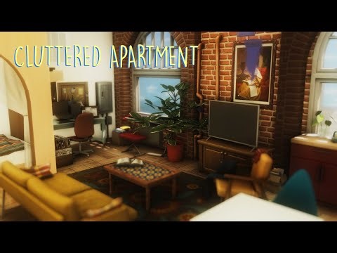 A Cluttered Chaotic Apartment in Sims 4 |Speedbuild | DOWNLOAD