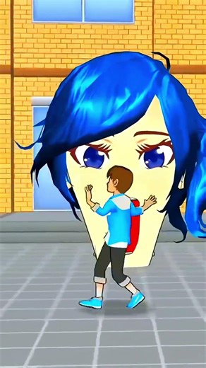 yuta and Mio zombie attack 😤☠️💀👿#sakuraschoolsimulator#viral#trending #youtubeshorts