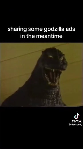 Heisei Godzilla Toho Commercial