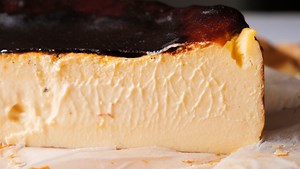 Burnt on Top, Creamy Inside: Easy Basque Cheesecake Recipe | Spice Bangla