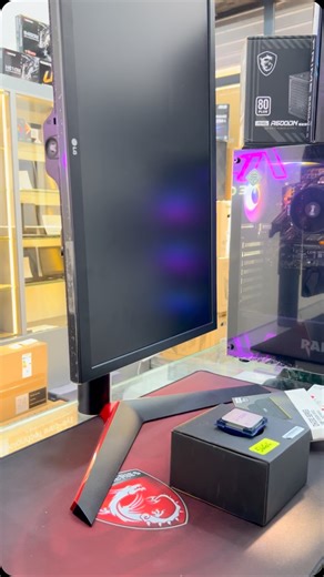 APL tech on Instagram: "Gaming Set up Configuration amd Cpu: Ryzen 5 pro 5650G Gpu: amd Redeon Graphics Vega 7 Ram: ddr4 16g 3200mhz cusu 8*2 Carte mere : asus B450M k2 Alimentation: msi 500w certified80+ Stockage: Ssd 1tb Nvme s Case: Raidmax X921 6 Fan rgb + Monitor LG ultra gear 144HZ tn"