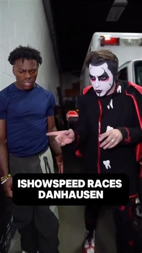 ‪@IShowSpeed‬ puts it all on the line to get uncursed by Danhausen 🫣 #WWERaw