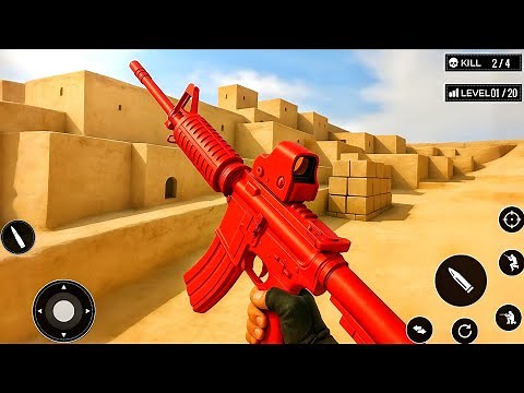 FPS Commando 3D - Special Ops FPS Squad - Android GamePlay