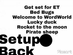 WordWorld Get set for E.T. DVD setup