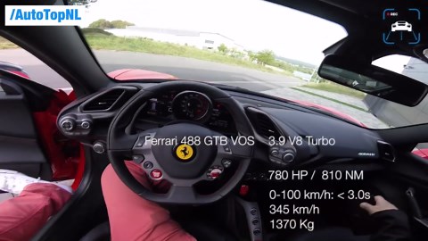 Ferrari 488 GTB 780HP – Autobahn POV Test Drive & Insane Sound! 🔥