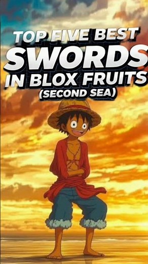 Top 5 BEST Swords in 2nd Sea | Blox Fruits 🔥 #bloxfruit #skullgaming #roblox