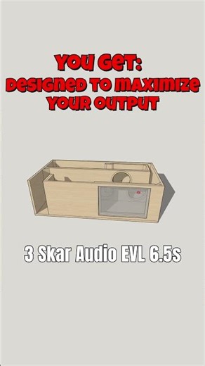3 skar audio evl 8s 6th order DIY Subwoofer Box Plans