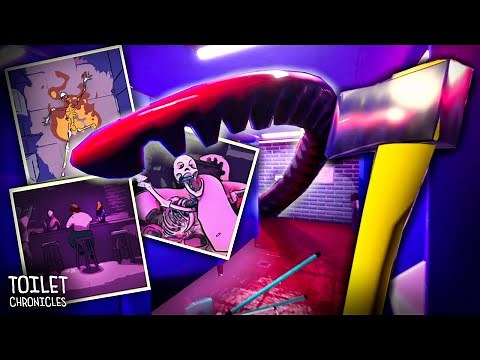There's a Monster in these Toilets || Toilet Chronicles - Full Game (Playthrough ALL ENDINGS)
