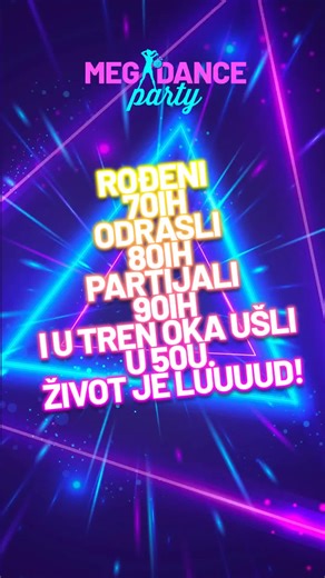 Ne! Ovo nije još jedan običan dance party! #megadanceparty #fyp #devedesete #crodance