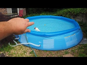 12 foot Intex easy setup above ground pool review