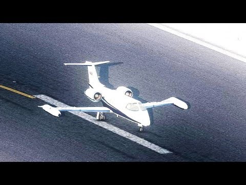 Learjet 35 collapses on takeoff at New York's Schenectady Airport