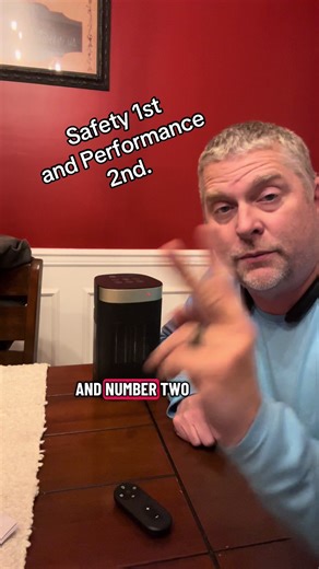 As always I recommend any type of heater is plugged directly into a wall socket NOT a power strip / surge protector . Be sure to keep in mind of placement of the heater and its surroundings. Thanks to @R.W.FLAME Home for this unit. #rwflamehome #spaceheater #portableheaters #christmasdeals2025 #safetyfirst