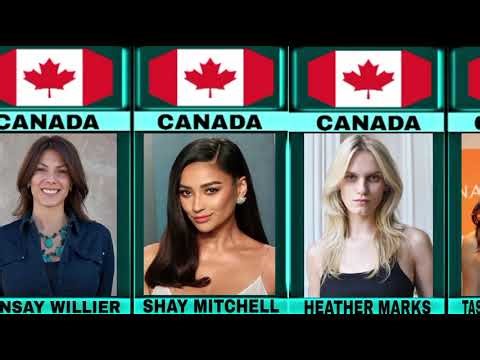 Top 10 Most Beautiful Fashion Models From Canada| Canadian Fashion Models| Beautiful Fashion Models
