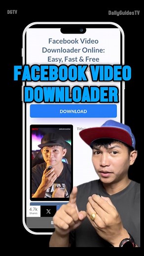 219K views · 3.7K reactions | Download your Favorite FACEBOOK VIDEOS to your GALLERY using Savefbs #savefbs #facebookVideodownloader #fbconverter #videodownloader #dailyguidestv #akosiernanshea #fyp | Daily Guides TV | Facebook