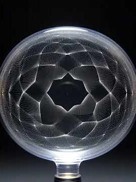 【音の可視化ASMR】水面が踊るチリチリ共振音：微粒子が描く幾何学模様 Visualized Sound ASMR: Dancing Water Patterns & Resonance Chirps