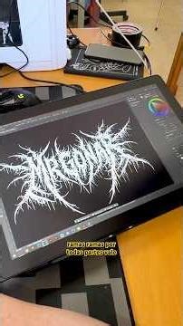Tutorial logo Black Metal
