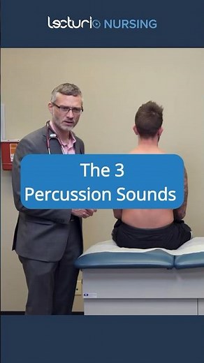 The 3 Percussion Sounds 🥁 #nclexrn #nclexstudytips