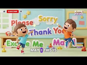 Five Magic Words | Fun Nursery Rhyme for Kids
