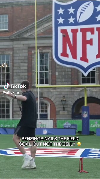 Ethan Behzinga's NFL Moments: Laughter & Missed Celebrations