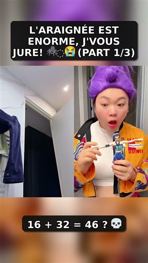 J'ai la phobie de l'araignée du siècle 😭🕷️ (Part 1/3)