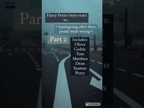How The Harry Potter Boys React Compilation Sad Edition (Not Mine - Cr in comments) (Detailed)
