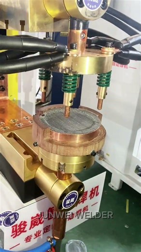 Filter mesh four-head spot welding machine #spot welder #spot welding machine #Welding equipment