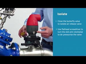 How to Service the Bermad Air Valve Model C10/30