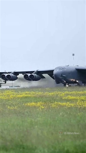 B-52H Operations | RAF Fairford 🇬🇧✈️#bomber #b52 #usmilitary #usairforce | US Military News