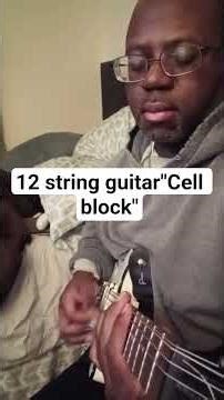 12 string guitar"Cell block" #viral#fyi#foryoupage #fyp#foryou