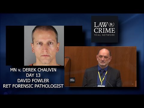MN v. Derek Chauvin Trial Day 13 - David Fowler - Ret Forensic Pathologist