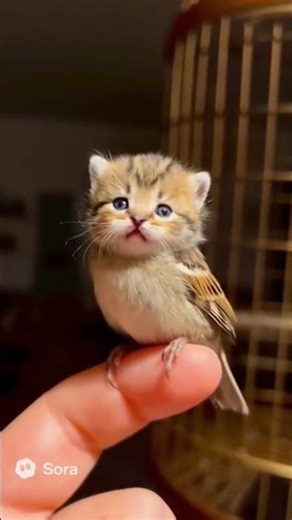 Baby meowl in real life? #ai #funny #meowl #newsoul #fyp #viral