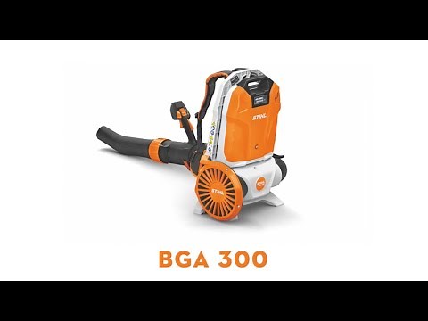 STIHL BGA 300 Cordless Backpack Blower | Cordless Leaf Blower | STIHL Backpack Blower | STIHL GB
