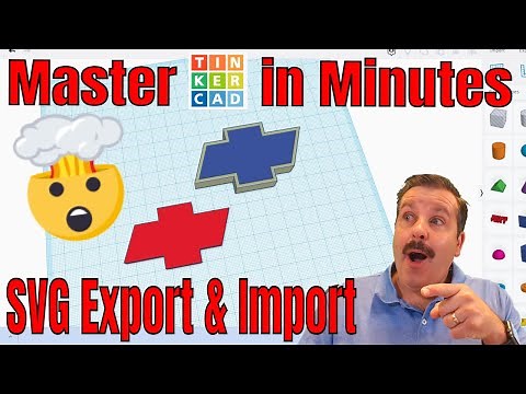 Master the Tinkercad SVG Import Tool in Minutes | Borders and More!