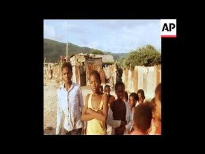 SYND 31 10 80 ELECTIONS IN JAMAICA AFTER 9 MONTHS OF VIOLENCE
