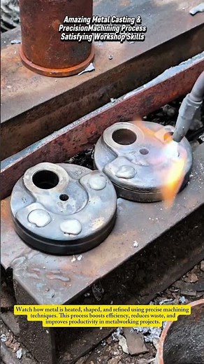 Amazing Metal Casting & Precision Machining Process | Satisfying Workshop Skills#mechaniclife