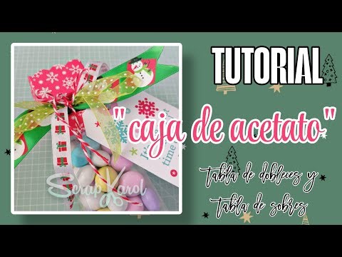 TUTORIAL "CAJA DE ACETATO" CON ENVELOPE PUNCH BOARD
