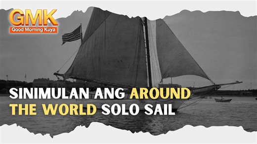 #TodayInHistory: April 24, 1895, sinimulan ng seaman at adventurer na si Joshua Slocum ang around the world solo sail. | Good Morning Kuya