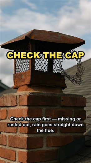 Chimney Cap or Flashing — What's Actually Causing Your Leak?