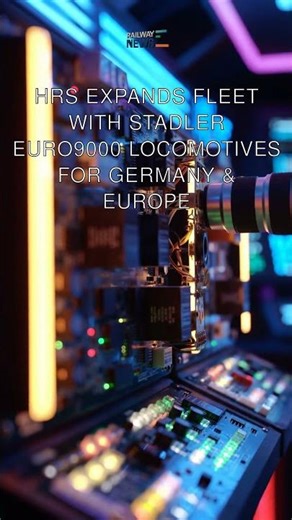 HRS Expands Fleet with Stadler Euro9000 Locomotives for Germany & Europe