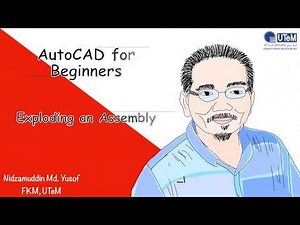AutoCAD for Beginners - Exploding an Assembly
